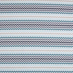 Sergé Zig Zag Bleu - Ribes y Casals