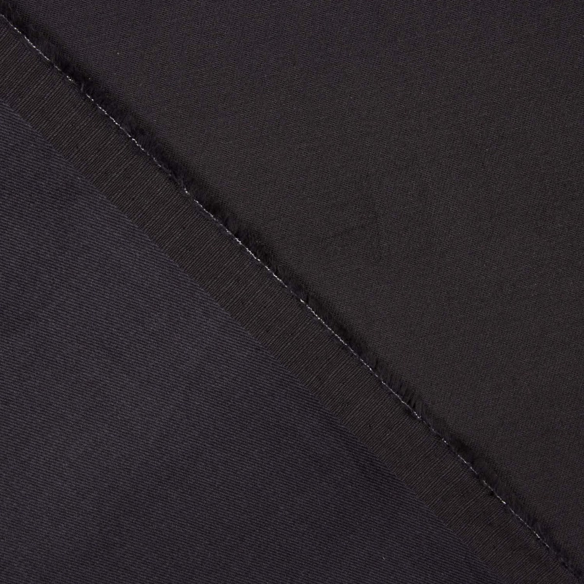 Sergé de coton élastique bleu ardoise - Ribes y Casals