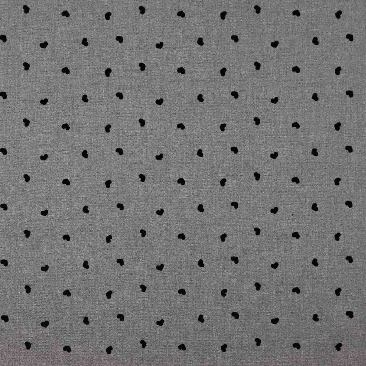 Sergé floqué cœur - Ribes y Casals