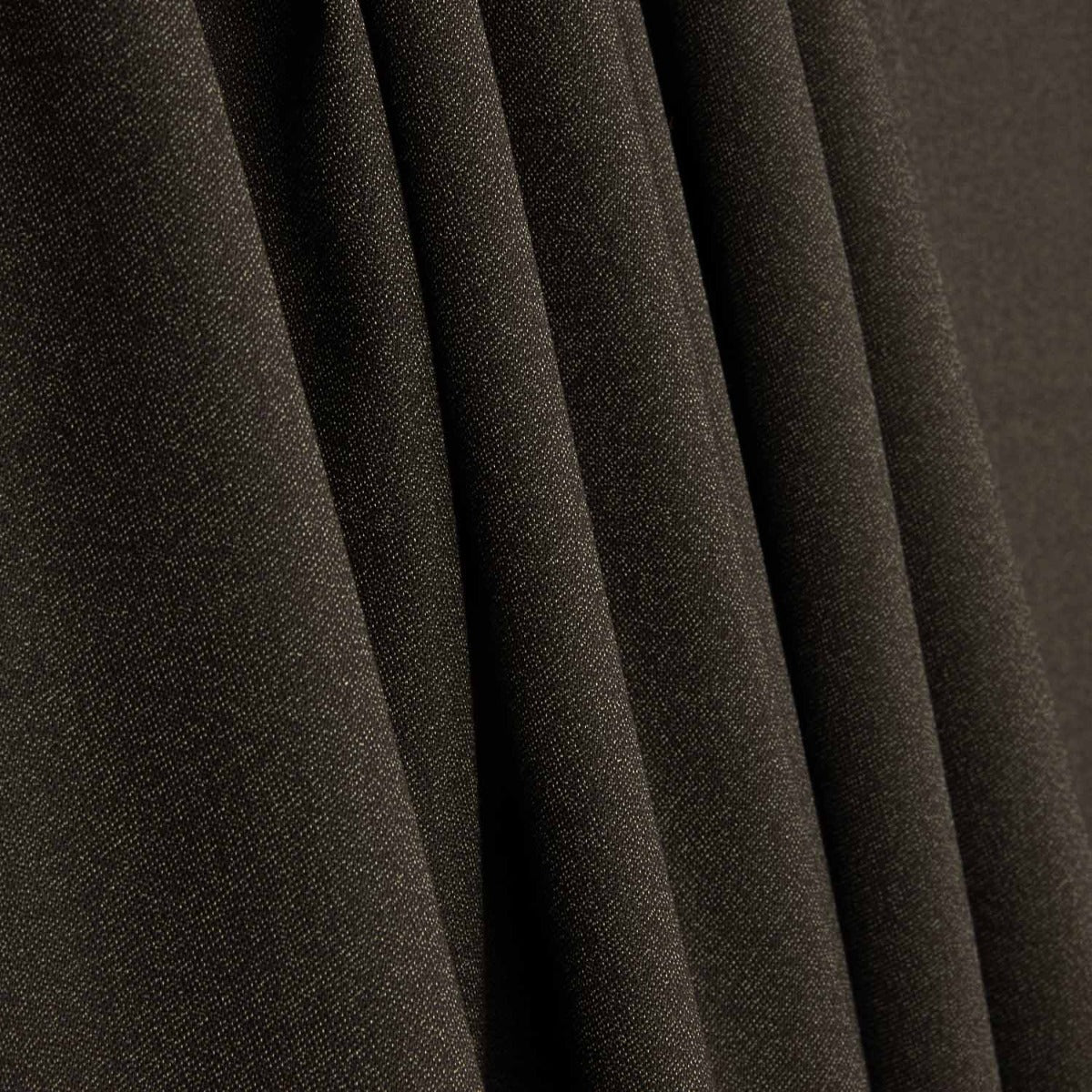 Laine marron chinée à chevrons - Ribes y Casals