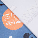 Sergé Imprimé Mickey Bleu Denim - Ribes y Casals
