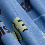 Sergé Imprimé Mickey Bleu Denim - Ribes y Casals