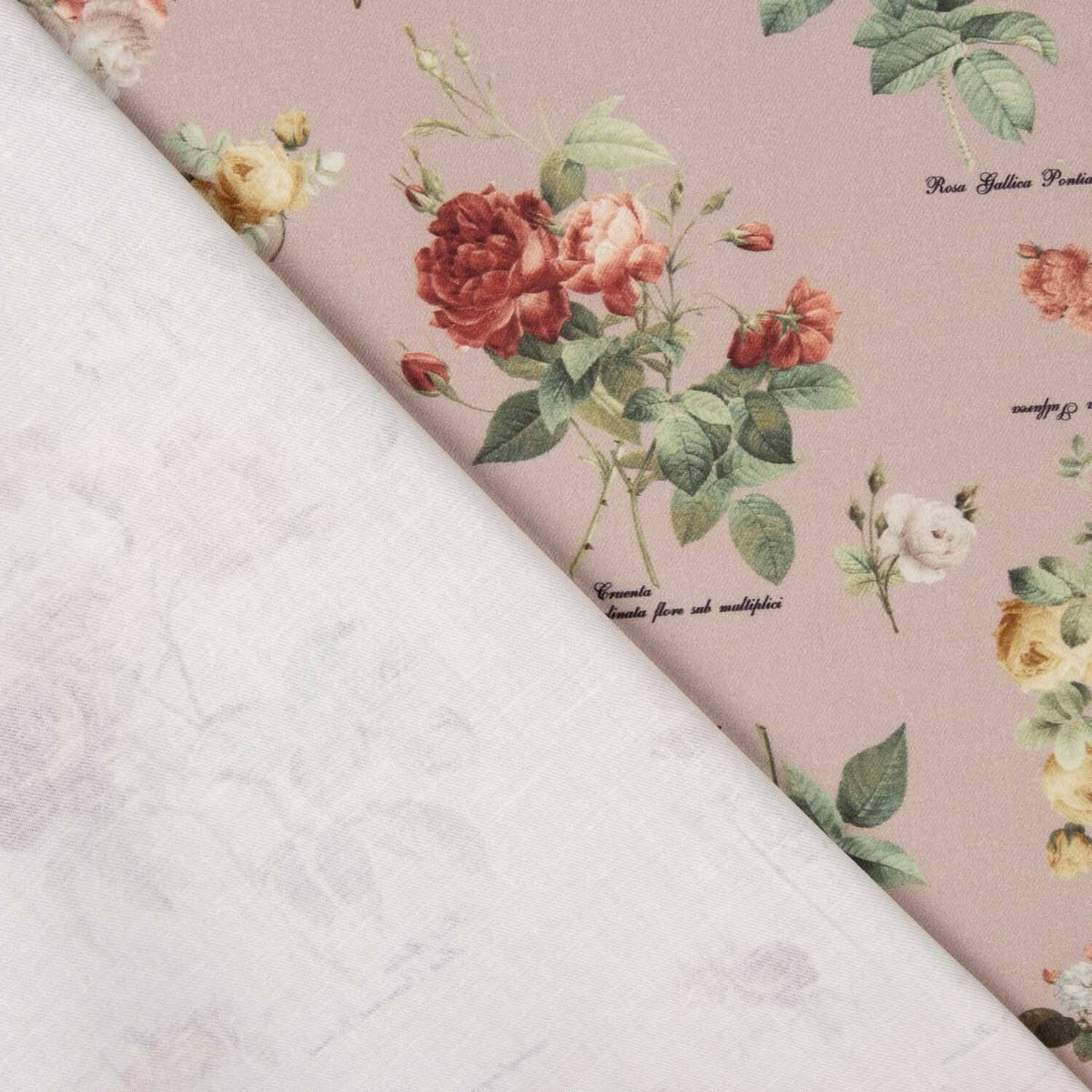 Sergé fin rose vintage - Ribes y Casals