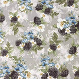 Sergé fin gris rose vintage - Ribes y Casals