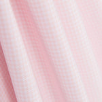 Sergé Pied Poule Rose - Ribes y Casals