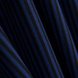Sergé Rayé Bleu-Noir - Ribes y Casals
