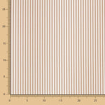 Sergé Rayé Marron - Ribes y Casals