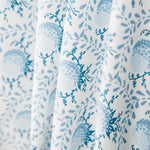 Sergé Spandex Baroque Bleu - Ribes y Casals
