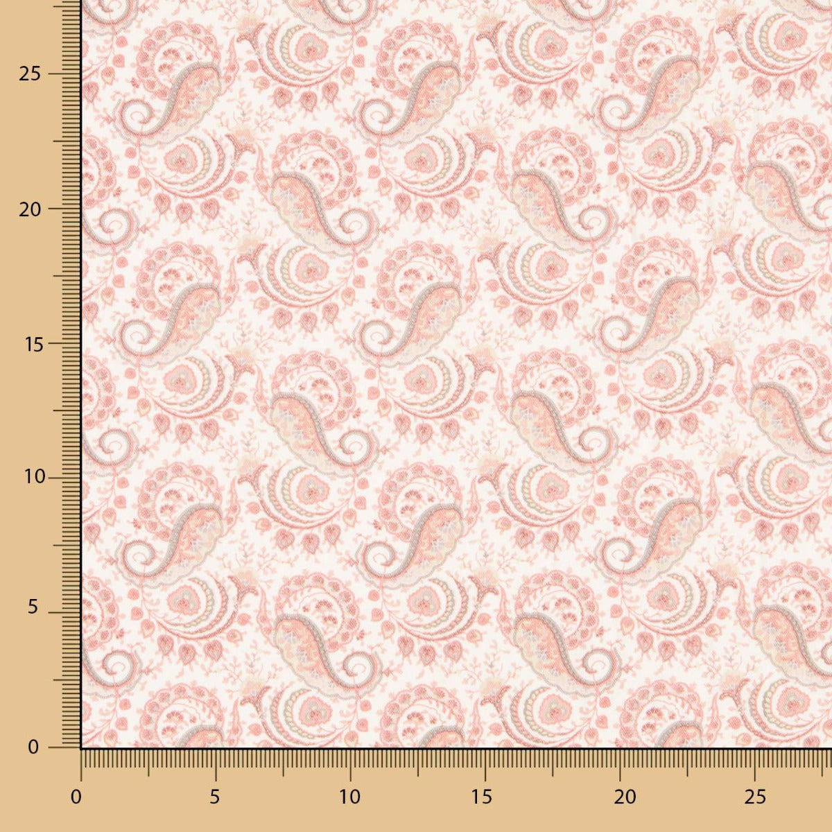 Sergé Spandex Cachemire Crème - Ribes y Casals