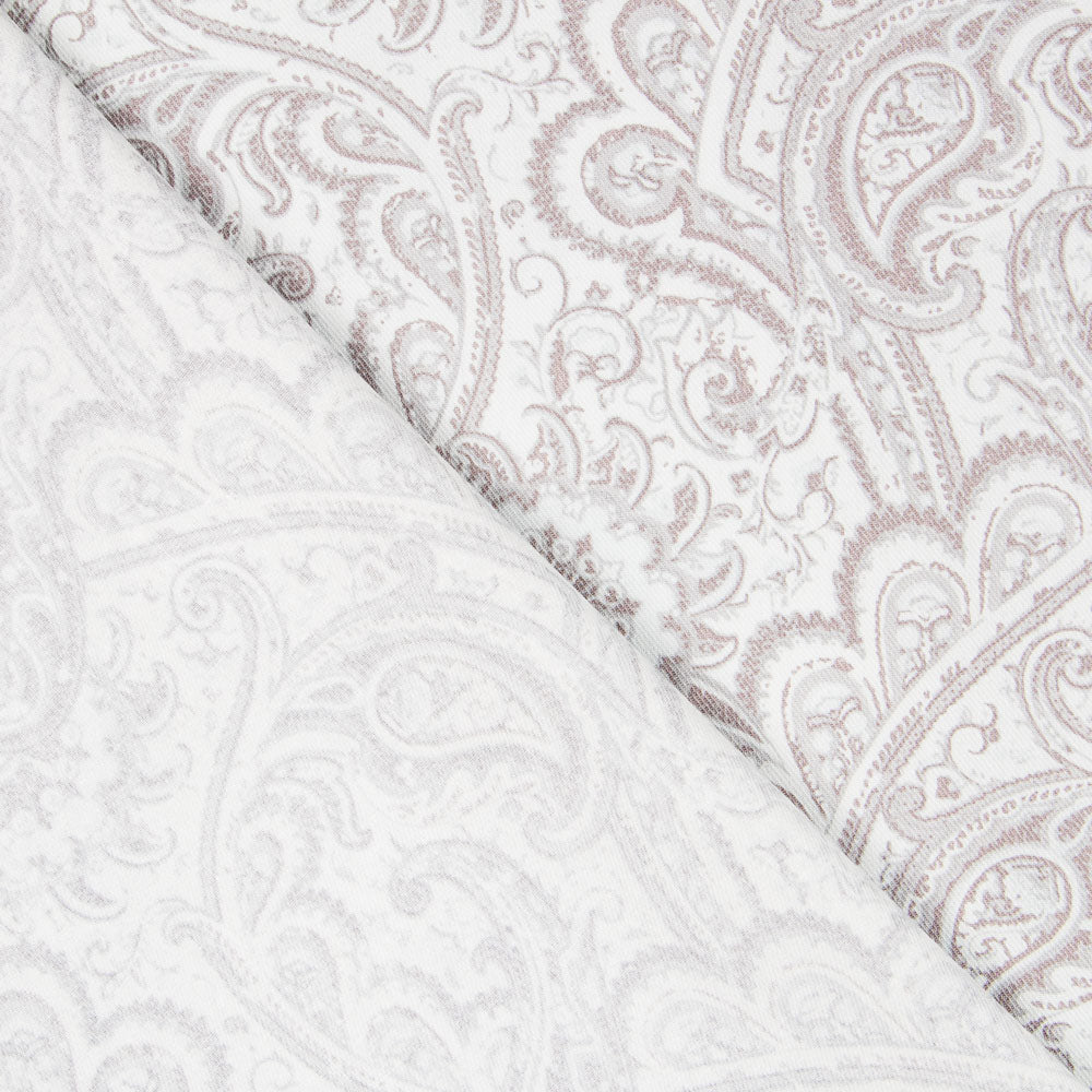 Sergé Spandex Cachemire Gris - Ribes y Casals