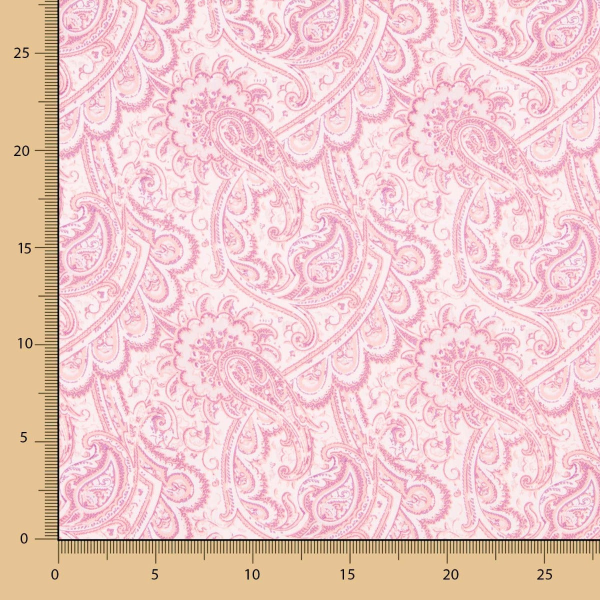 Sergé Spandex Cachemire Rose - Ribes y Casals