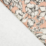 Sergé Spandex Fleurs Maquillage - Ribes y Casals