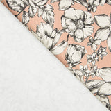 Sergé Spandex Fleurs Maquillage - Ribes y Casals
