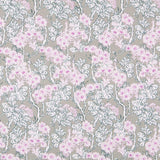 Sergé Spandex Floral Rose - Ribes y Casals