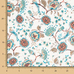 Sergé Spandex Nature Canard - Ribes y Casals