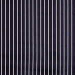 Satin Coton Stretch Rayé Marine - Ribes y Casals