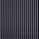 Satin Coton Stretch Rayé Marine - Ribes y Casals
