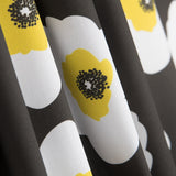 Satin Coton Maxi Fleurs Noir - Ribes y Casals