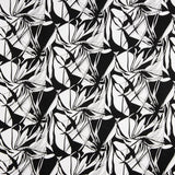 Satin Coton Imprimé Noir-Blanc - Ribes y Casals