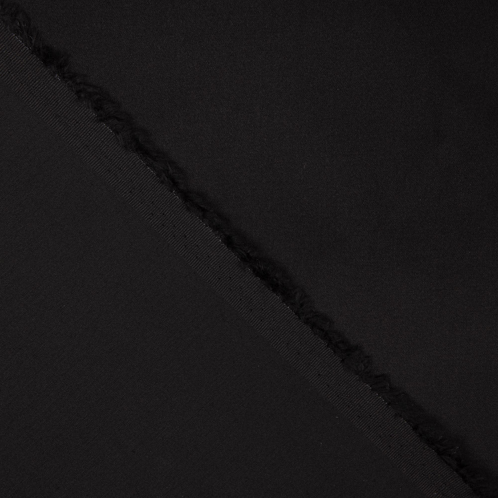 Satin Coton Élasthanne Noir - Ribes y Casals