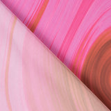 Satin Imprimé Abstrait Fuchsia - Ribes y Casals