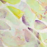Satin imprimé aquarelle citron vert - Ribes y Casals