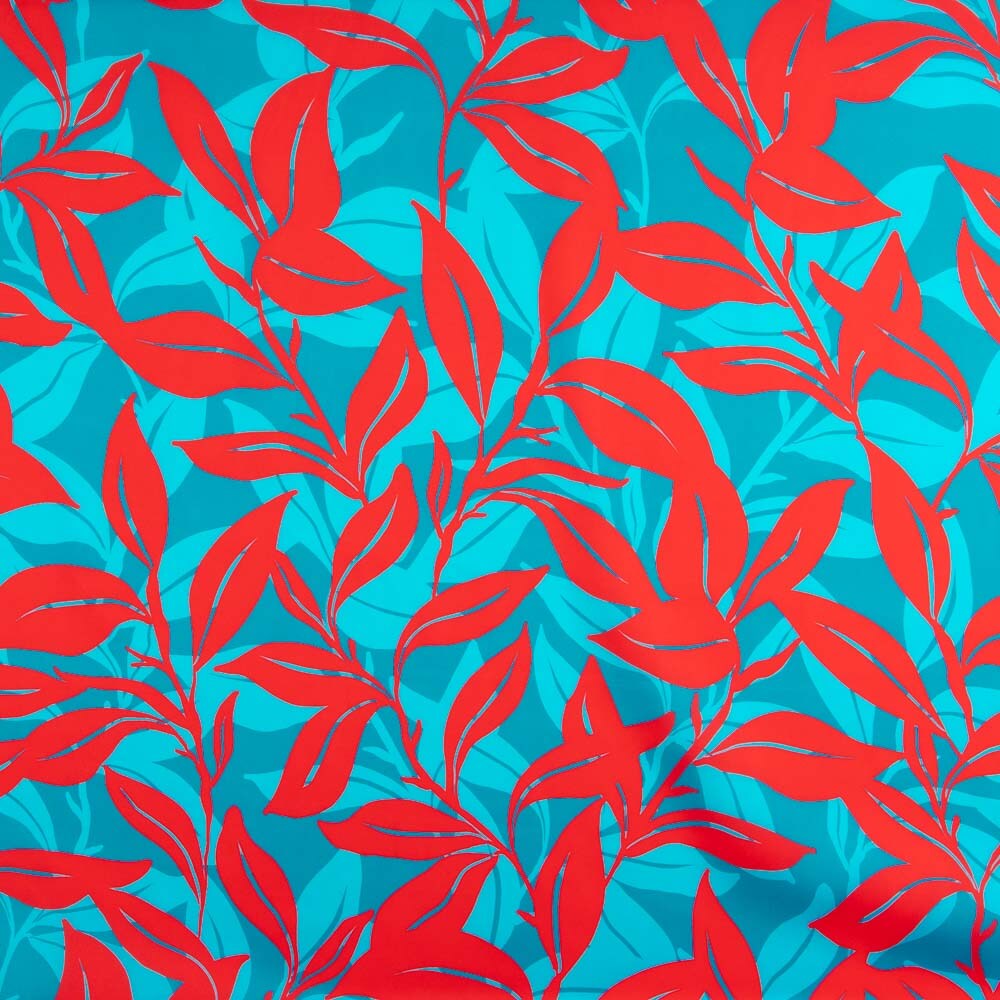 Mini satin imprimé bicolore - Ribes y Casals