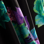 Cretonne Imprimé Satin Noir - Ribes y Casals