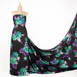 Cretonne Imprimé Satin Noir - Ribes y Casals