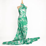 Satin Imprimé Kimono Menthe - Ribes y Casals