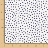 Nappe Pois Marine - Ribes y Casals