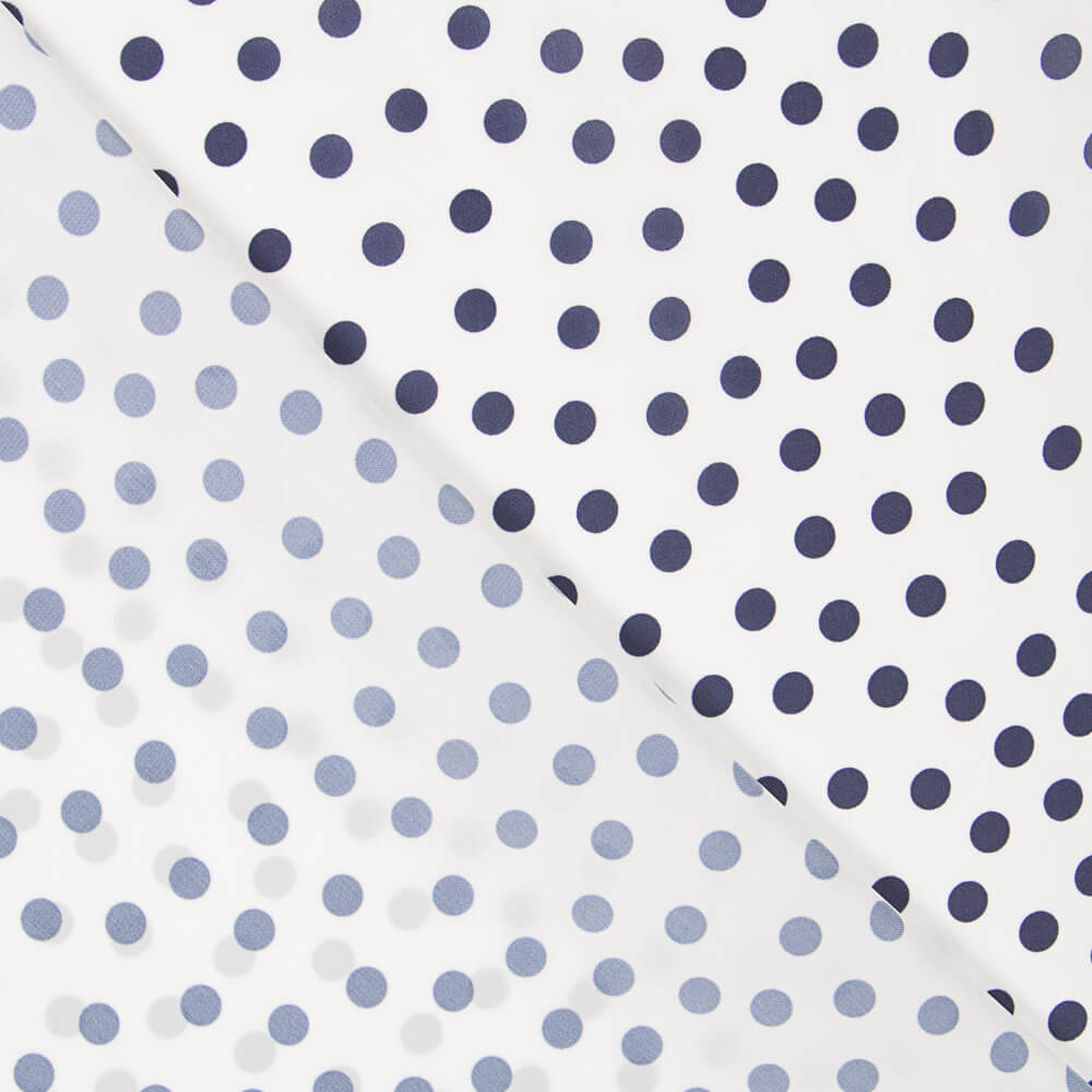 Nappe Pois Marine - Ribes y Casals