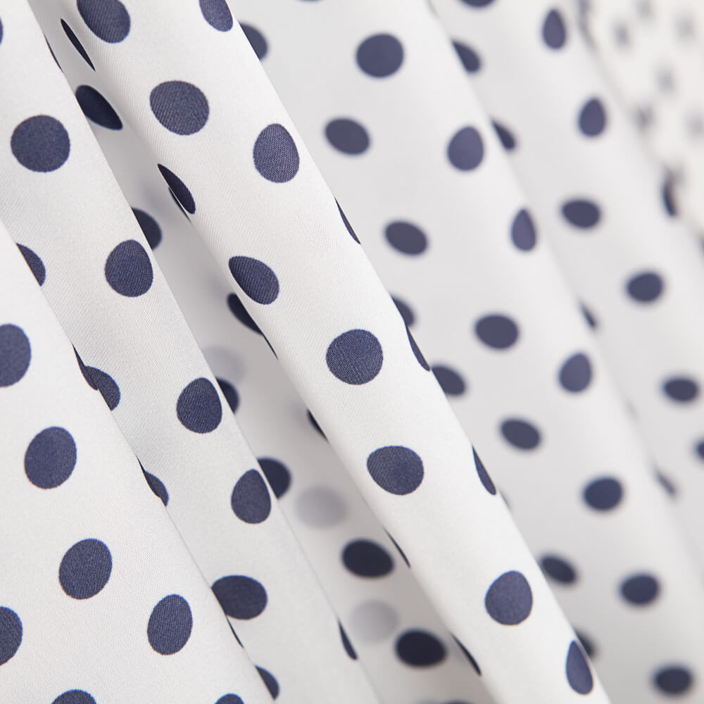 Nappe Pois Marine - Ribes y Casals