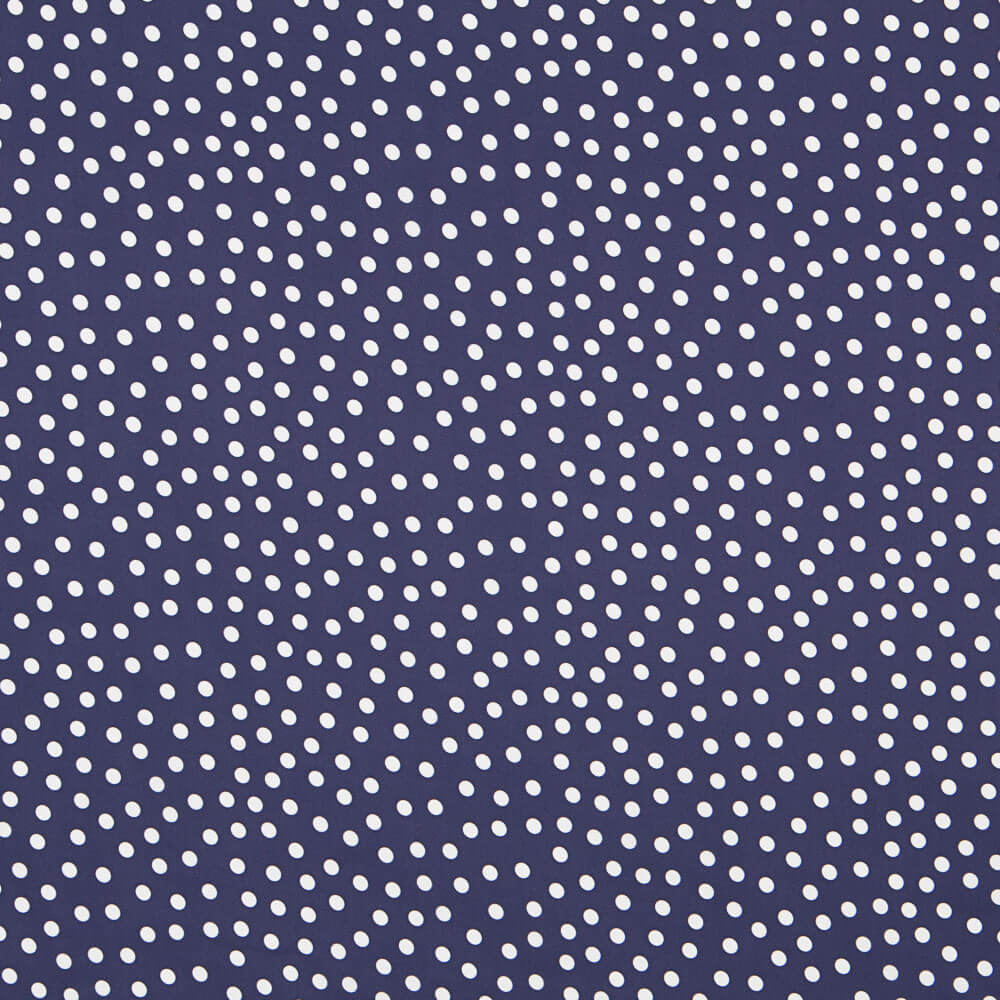 Satin Pois Marine - Ribes y Casals