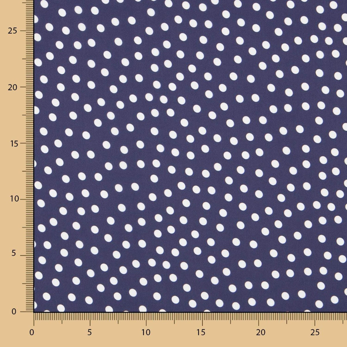 Satin Pois Marine - Ribes y Casals