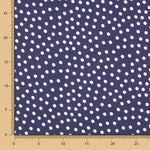 Satin Pois Marine - Ribes y Casals