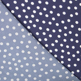 Satin Pois Marine - Ribes y Casals