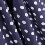 Satin Pois Marine - Ribes y Casals