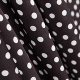 Satin Pois Noir - Ribes y Casals
