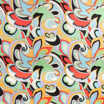 Satin imprimé Pucci multicolore - Ribes y Casals
