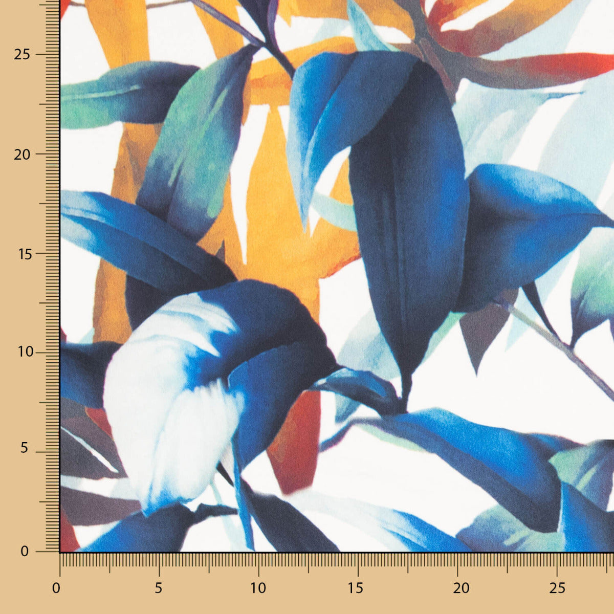 Satin Imprimé Tropical Multi - Ribes y Casals