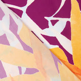 Satin Imprimé Tropical Orange - Ribes y Casals