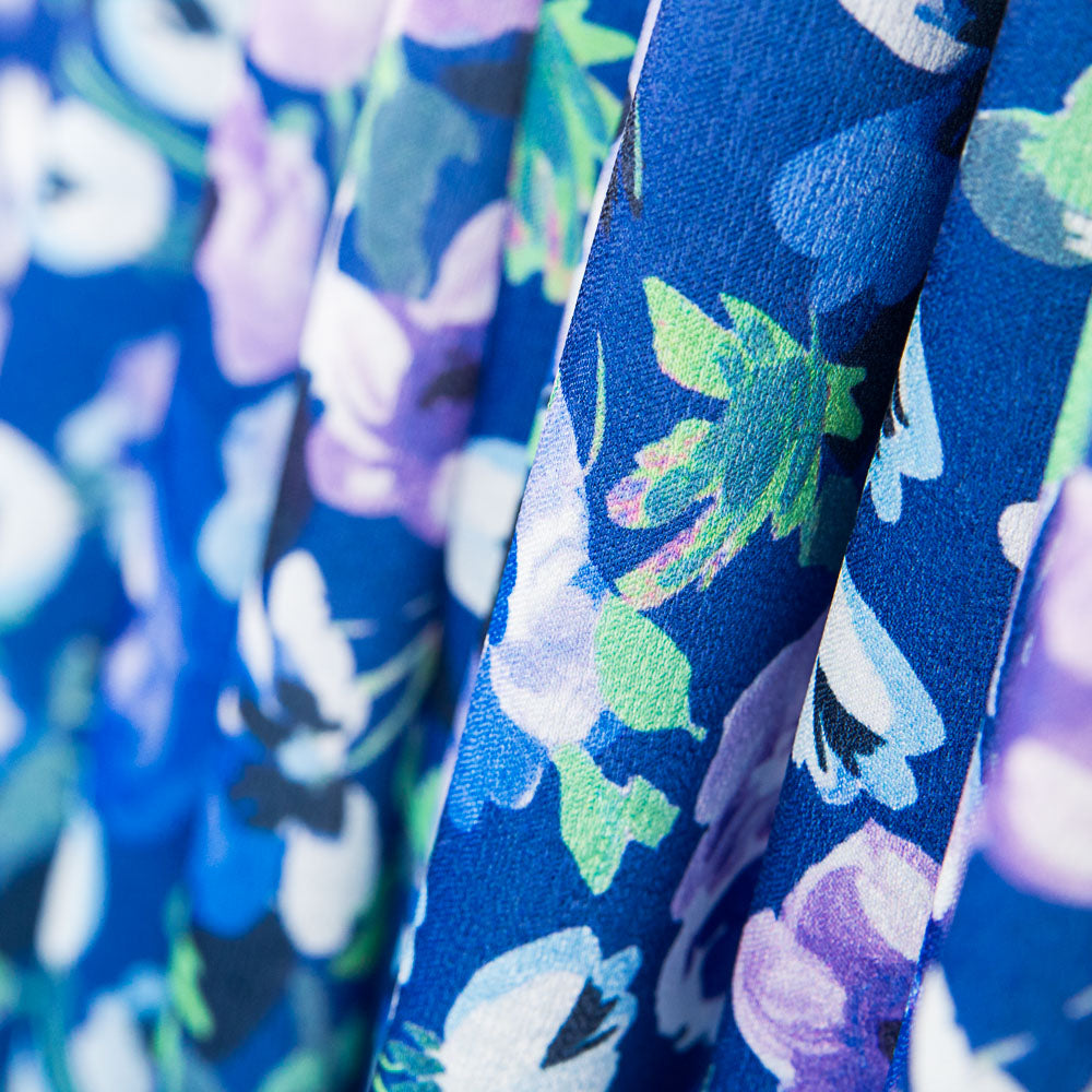 Satin Floral Peinture - Ribes y Casals