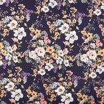 Satin Floral Mauve - Ribes y Casals