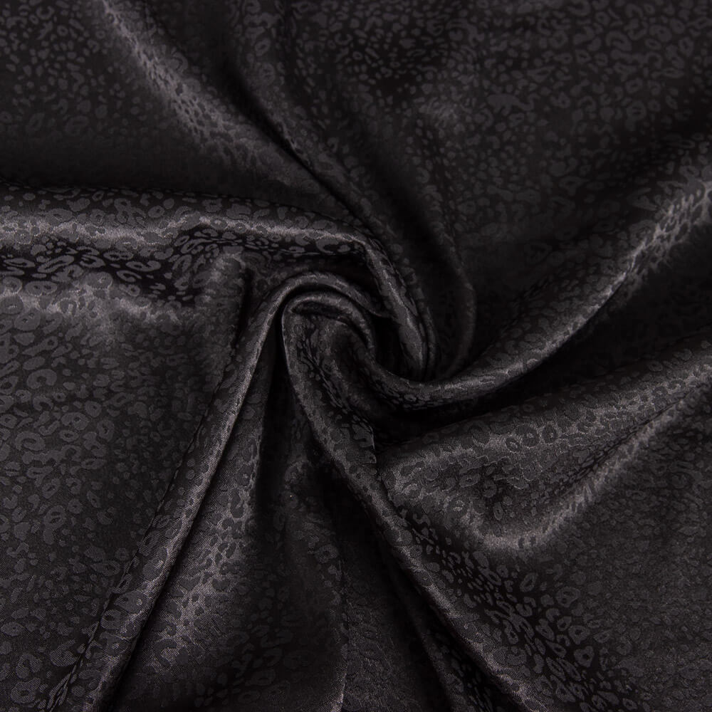 Jacquard Satin Noir - Ribes y Casals