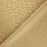 Satin Jacquard Viscose Doré - Ribes y Casals