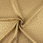 Satin Jacquard Viscose Doré - Ribes y Casals