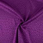 Satin Jacquard Viscose Violet - Ribes y Casals