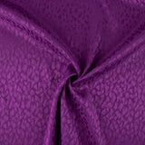 Satin Jacquard Viscose Violet - Ribes y Casals