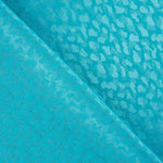 Satin Jacquard Viscose Bleu Turquoise - Ribes y Casals